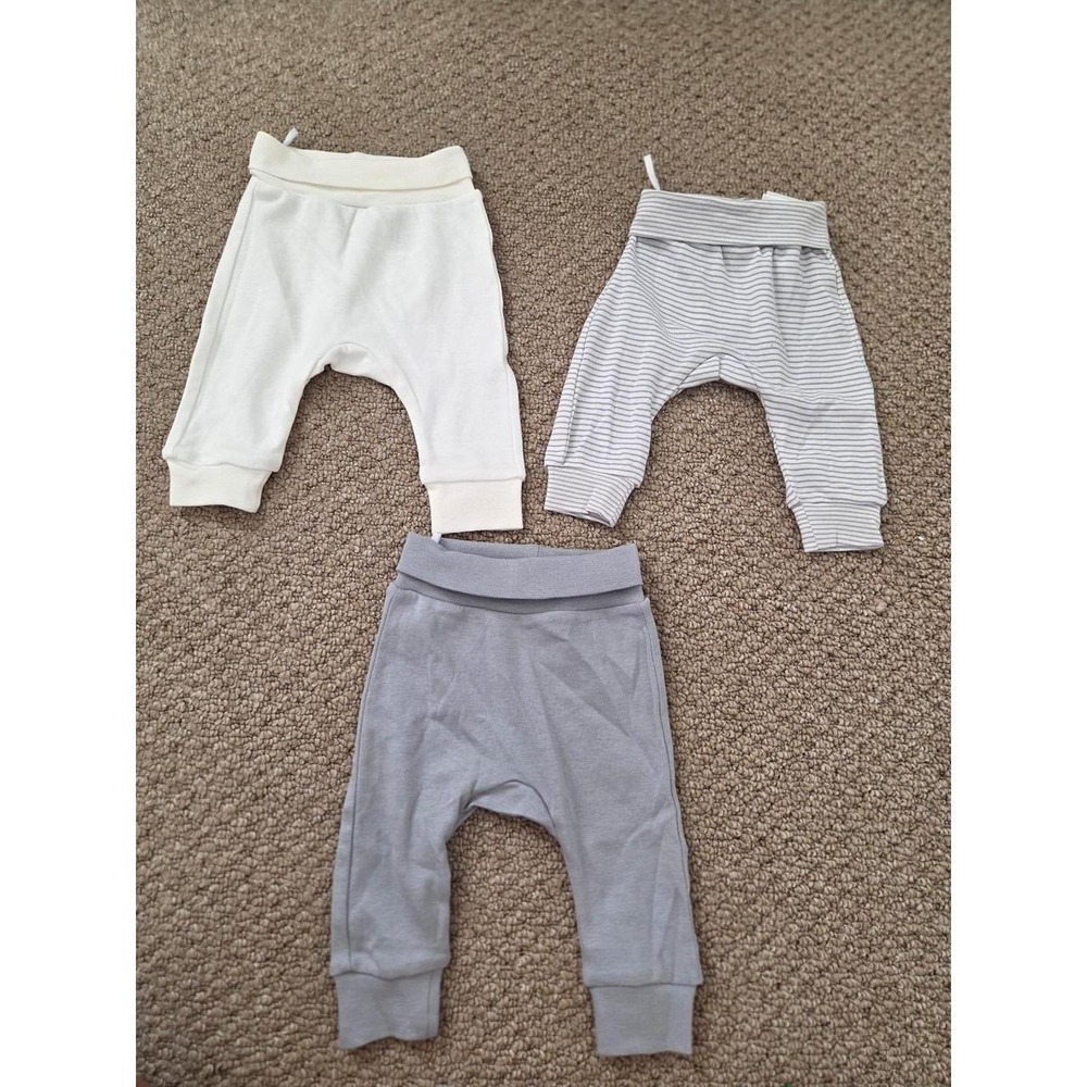 H&m baby boy newborn pants lot